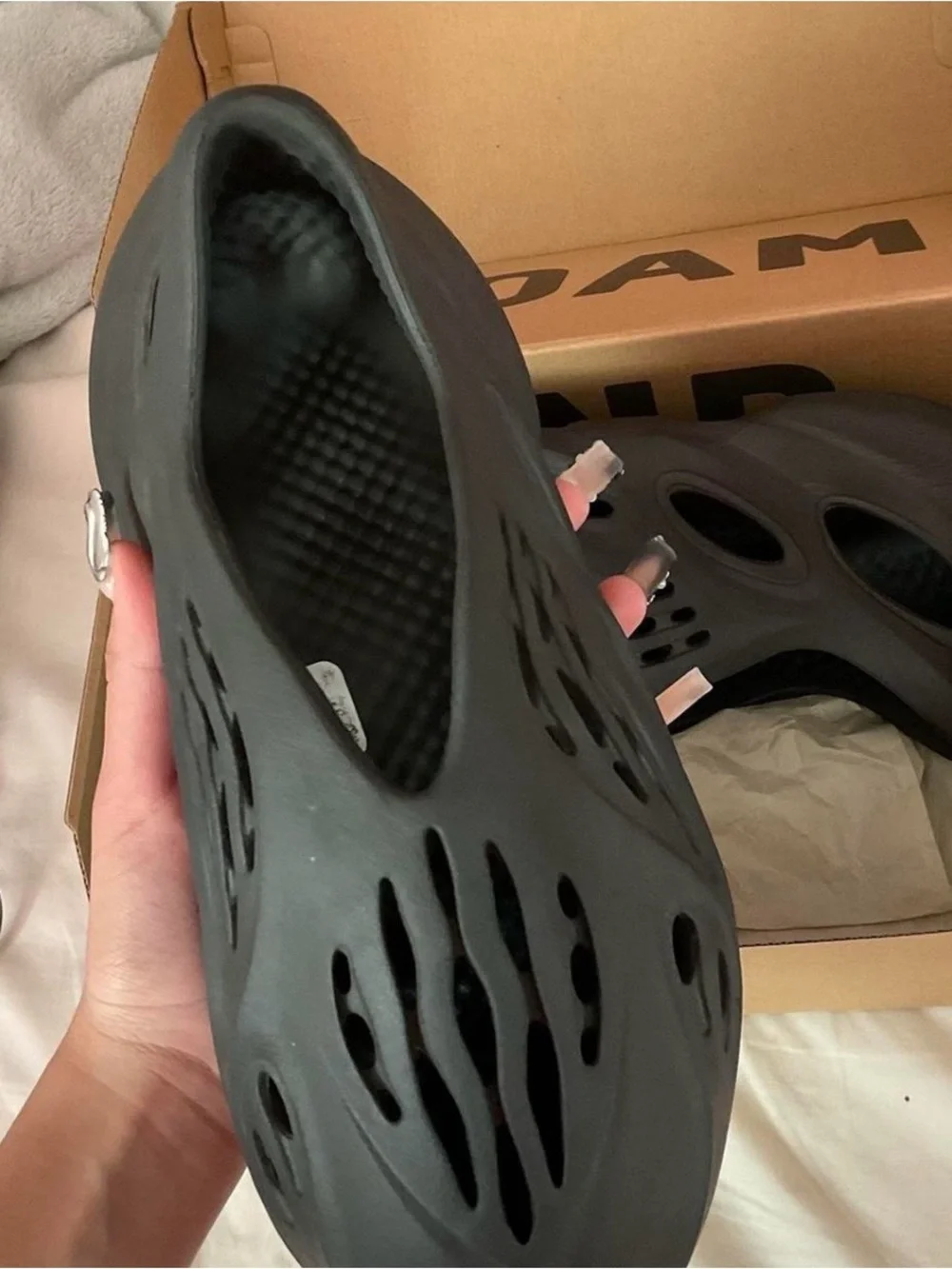 Yeezy Foamrunner Slip-On Clog - Black